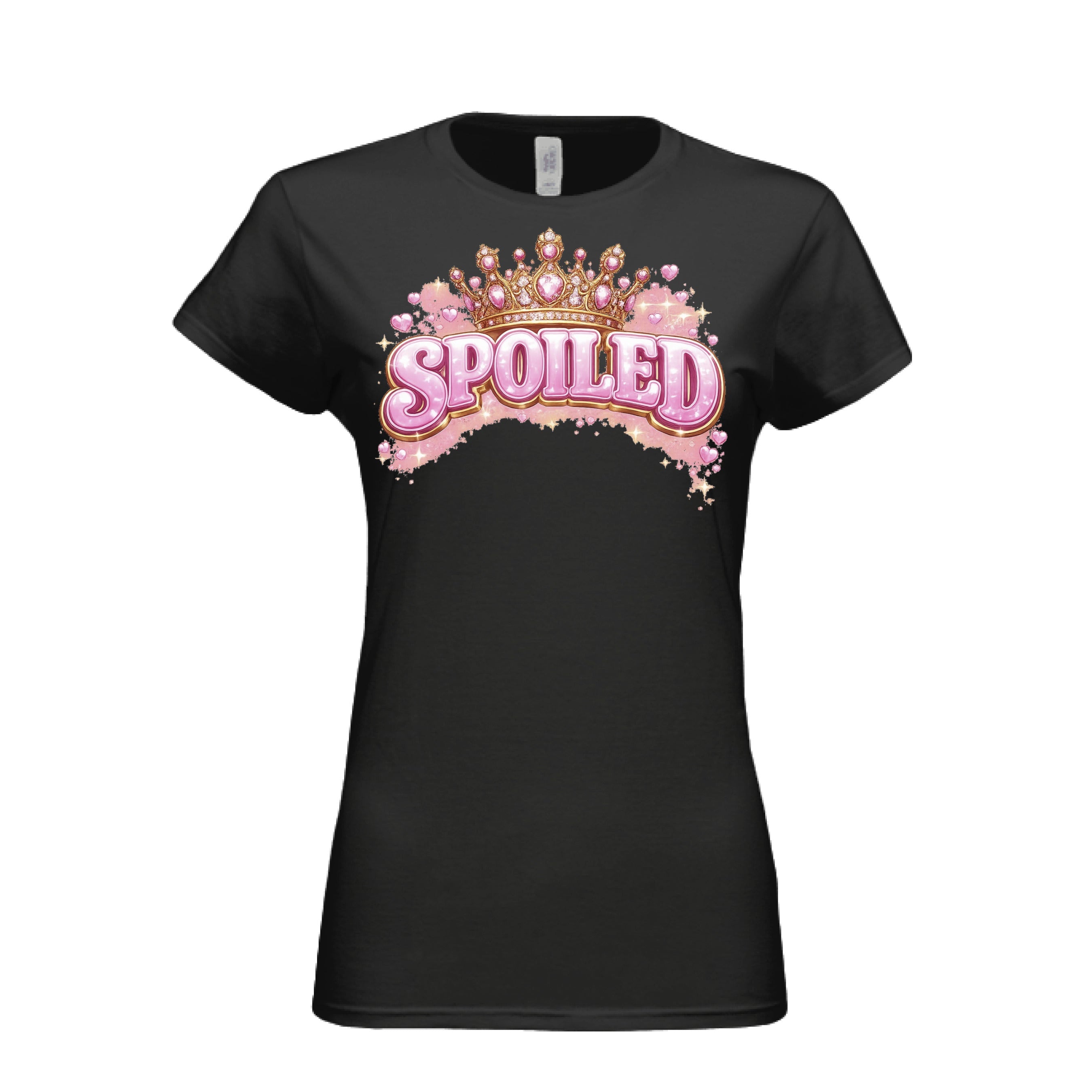 Spoiled Short Sleeve9Black)