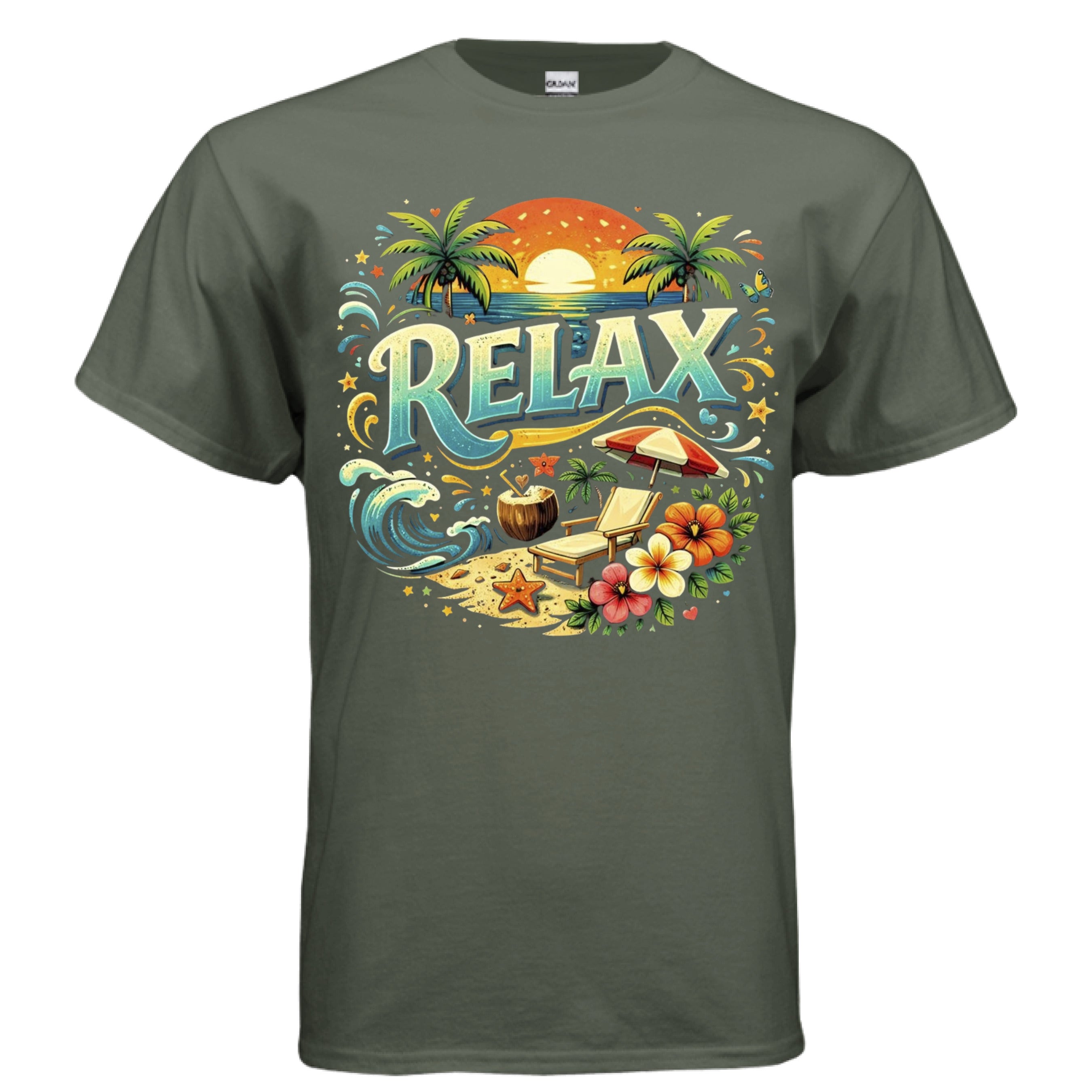 MILITARY GREEN - FRONT