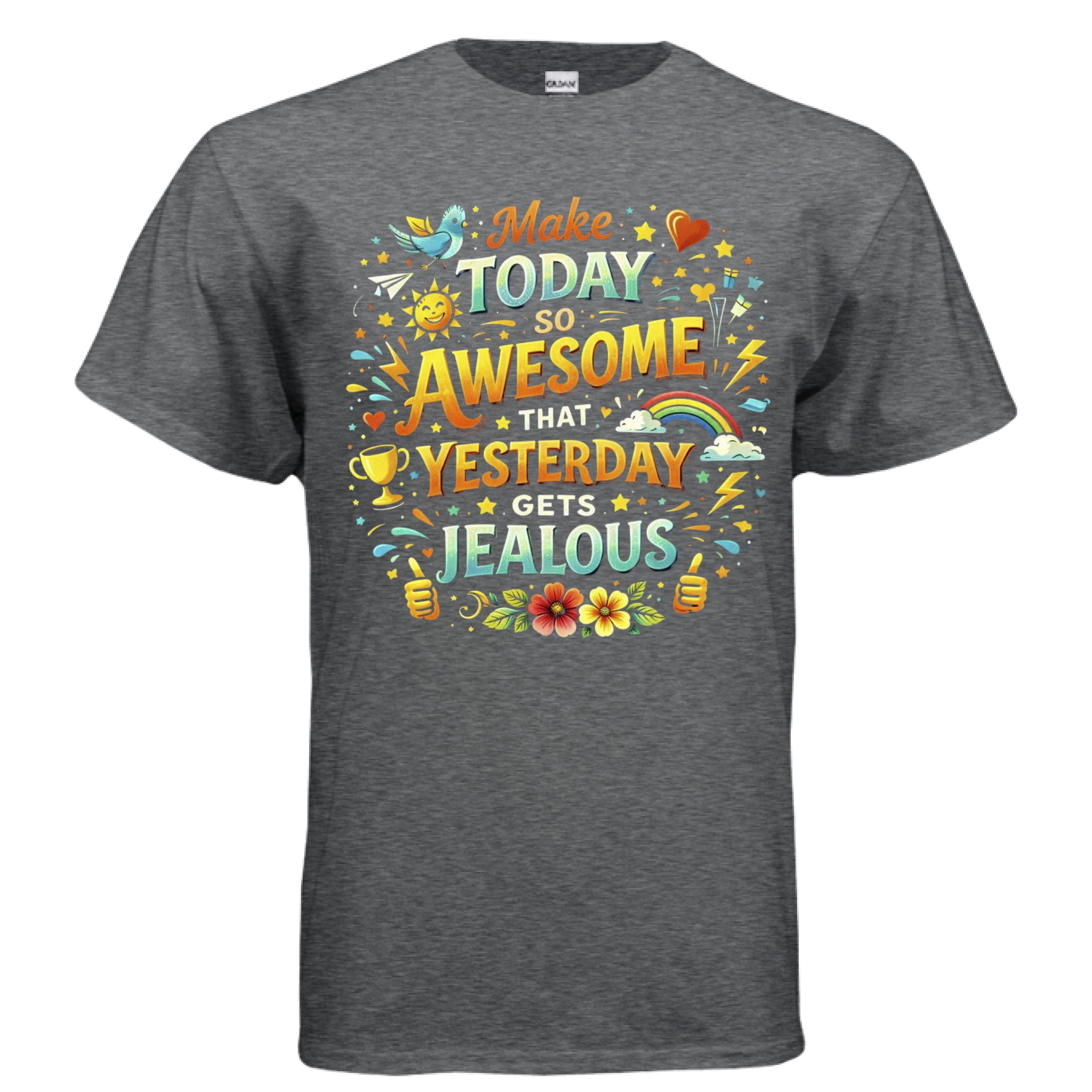 DARK HEATHER - FRONT