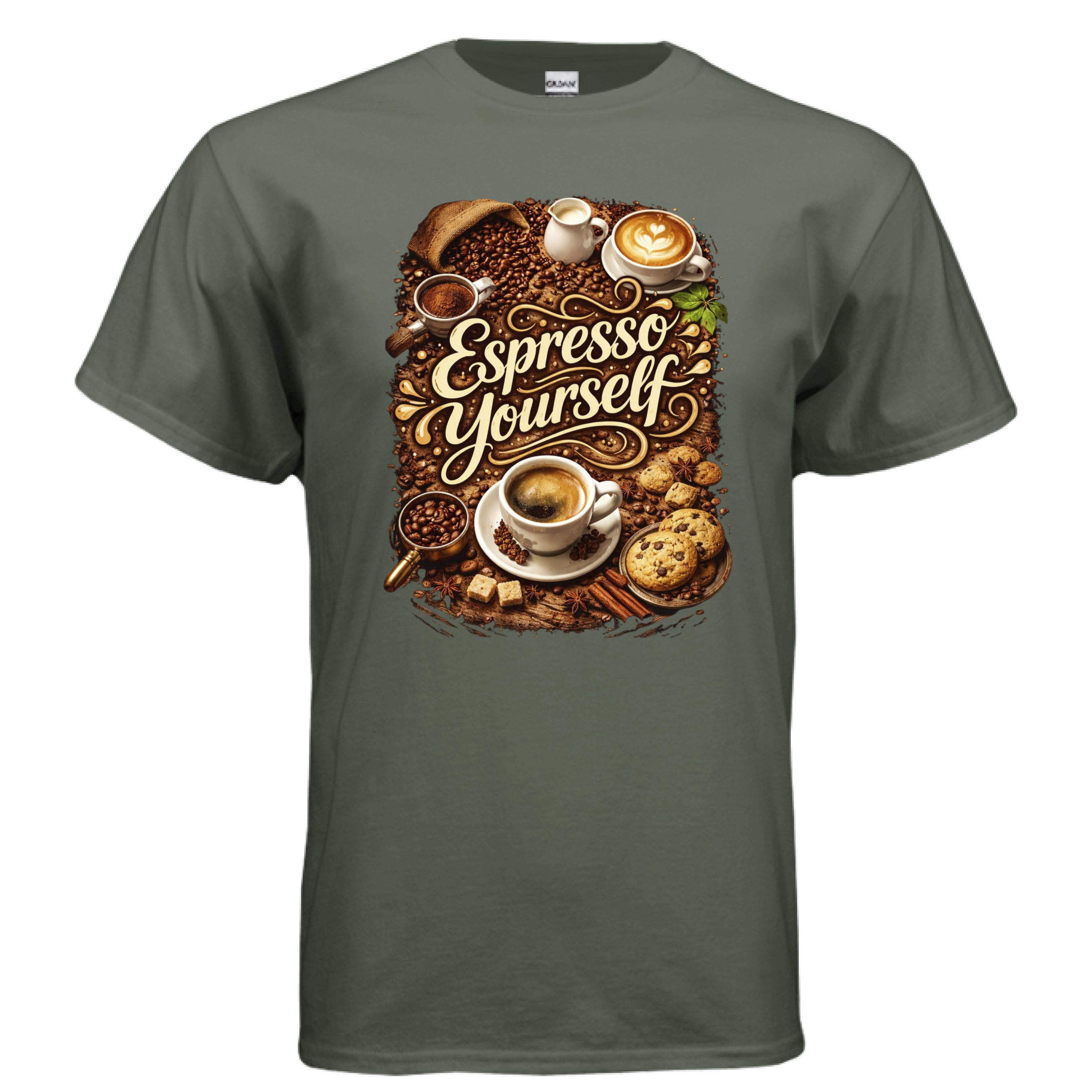 MILITARY GREEN - FRONT