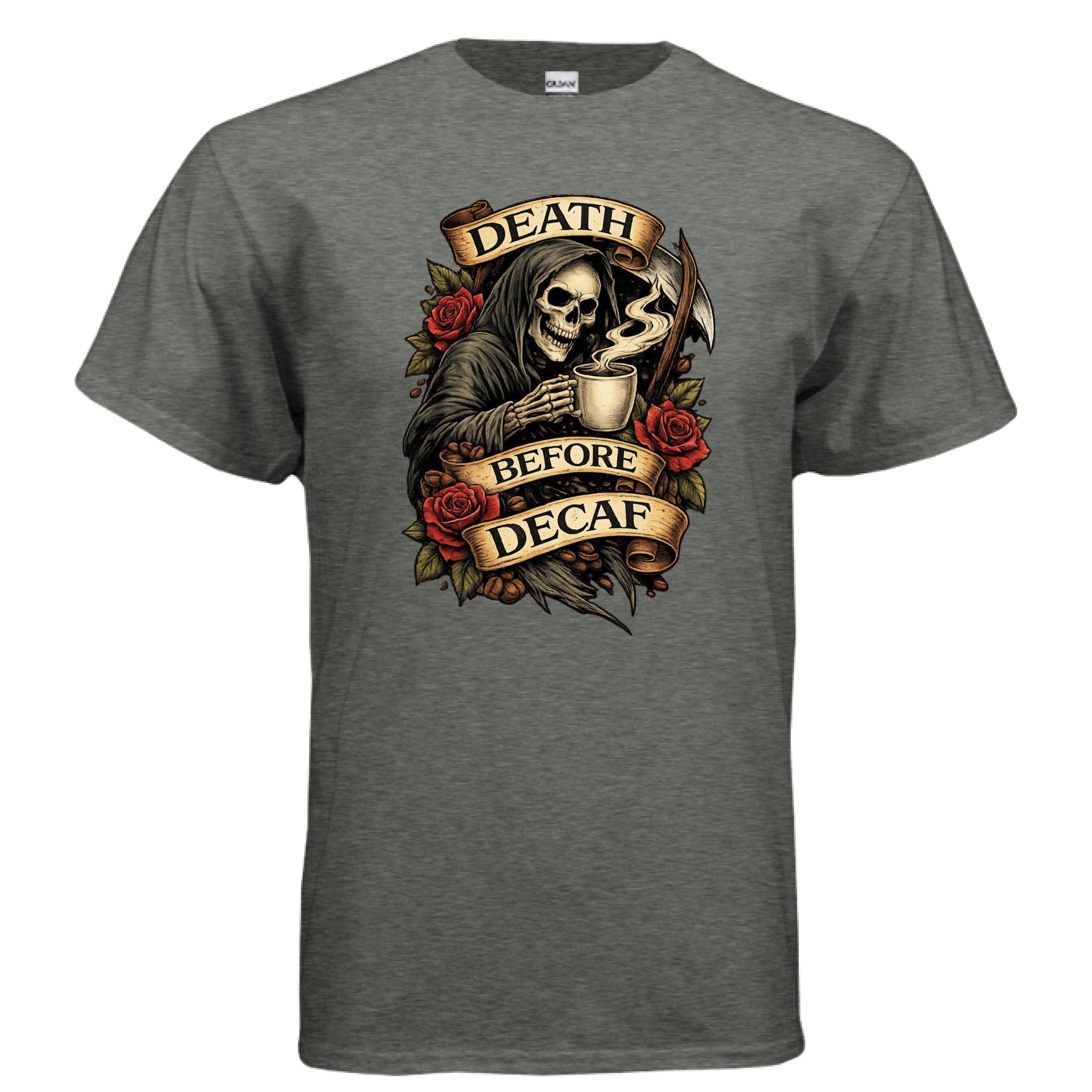 HEATHER MILITARY GREEN - FRONT